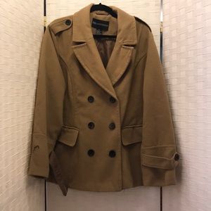 Comfy XXL brown/tan short winter jacket